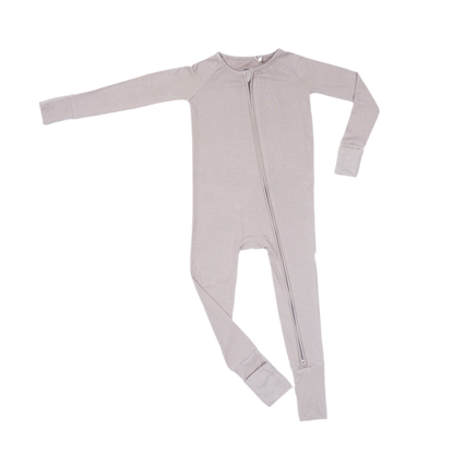 Sand Stone Zipper Romper