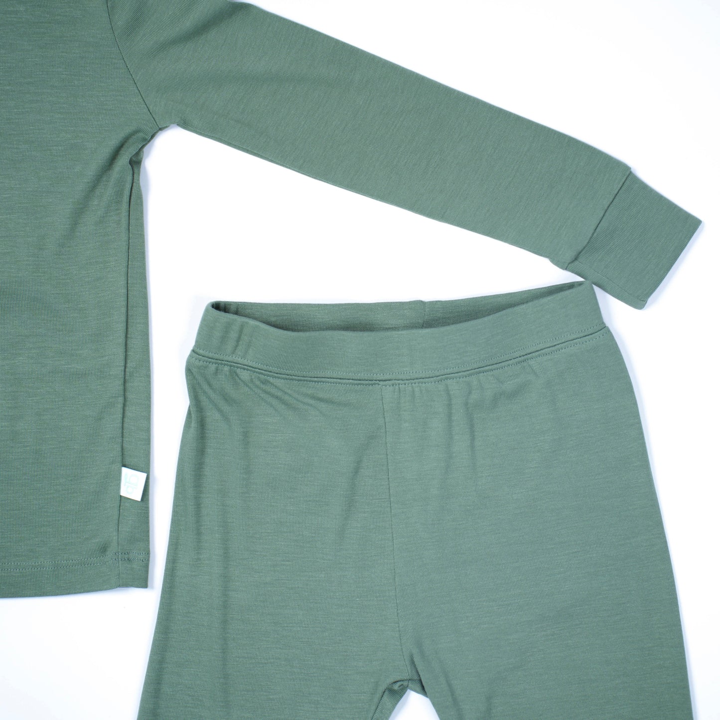 Succulent Green Long Pajama Set